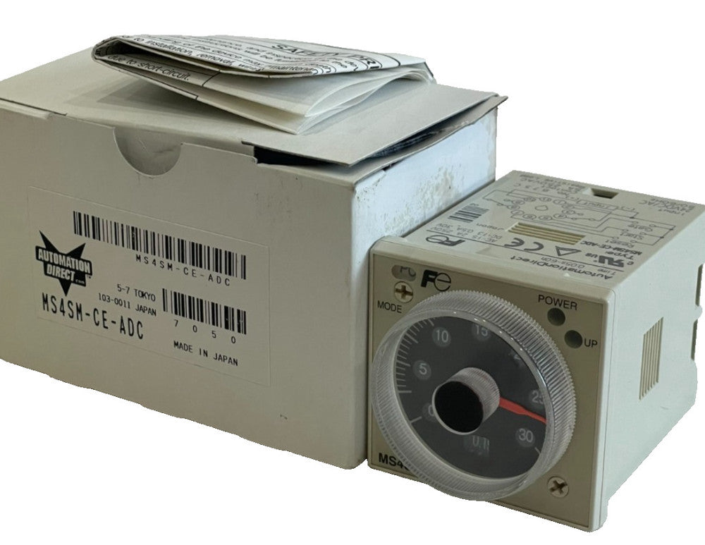 NEW AUTOMATION DIRECT MS4SM-CE-ADC RELAY TIMER MS4SMCEADC