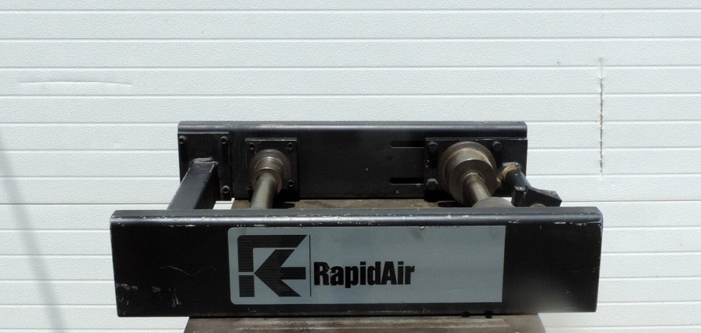 Rapidair Un Coiler Cradle 27-1/4" x 25-1/2" Stock Coiler Reel Carrier Roller