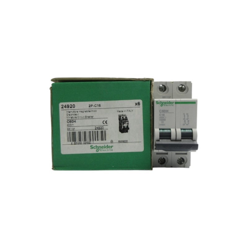 SCHNEIDER ELECTRIC 24920 400V 16A (PKG OF 6) NSMP