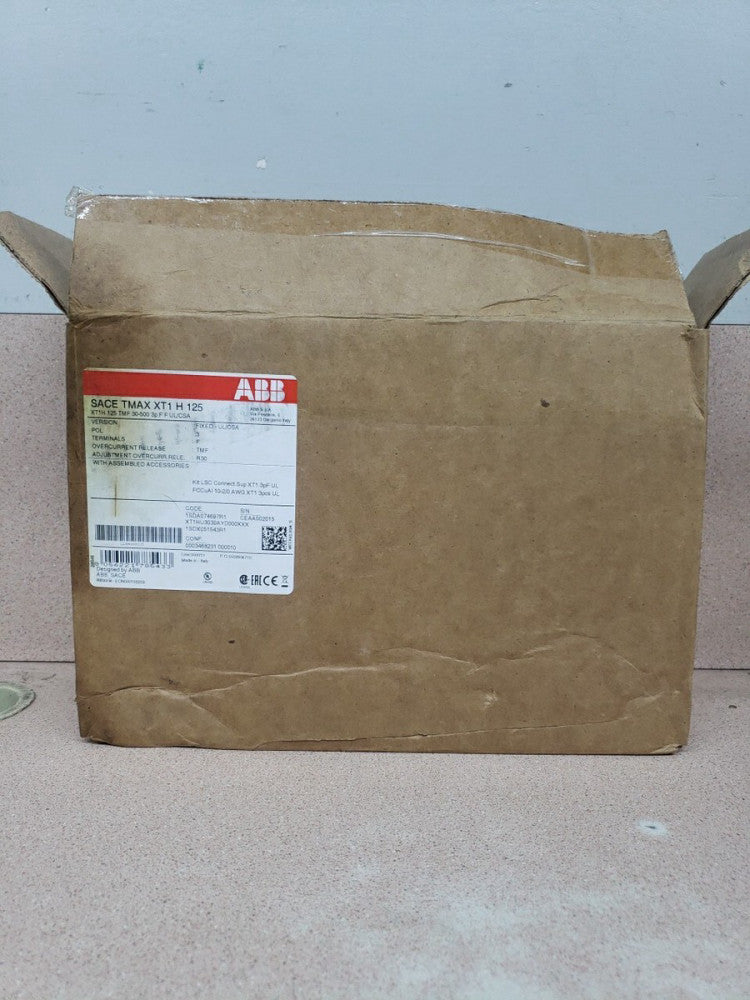 New Take Out ABB SACE TMAX XT1 H 125 CIRCUIT BREAKER 3-POLE 40A 