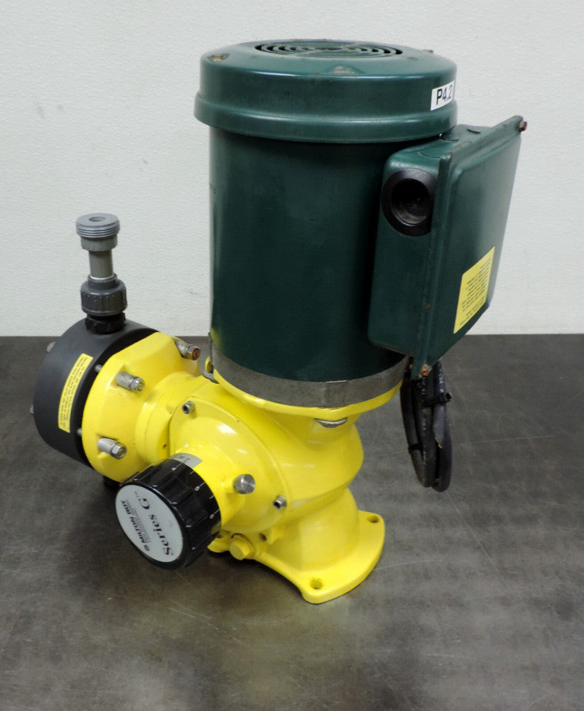 Milton Roy E81C2154G Flow Control Division Series G Pump & Valve