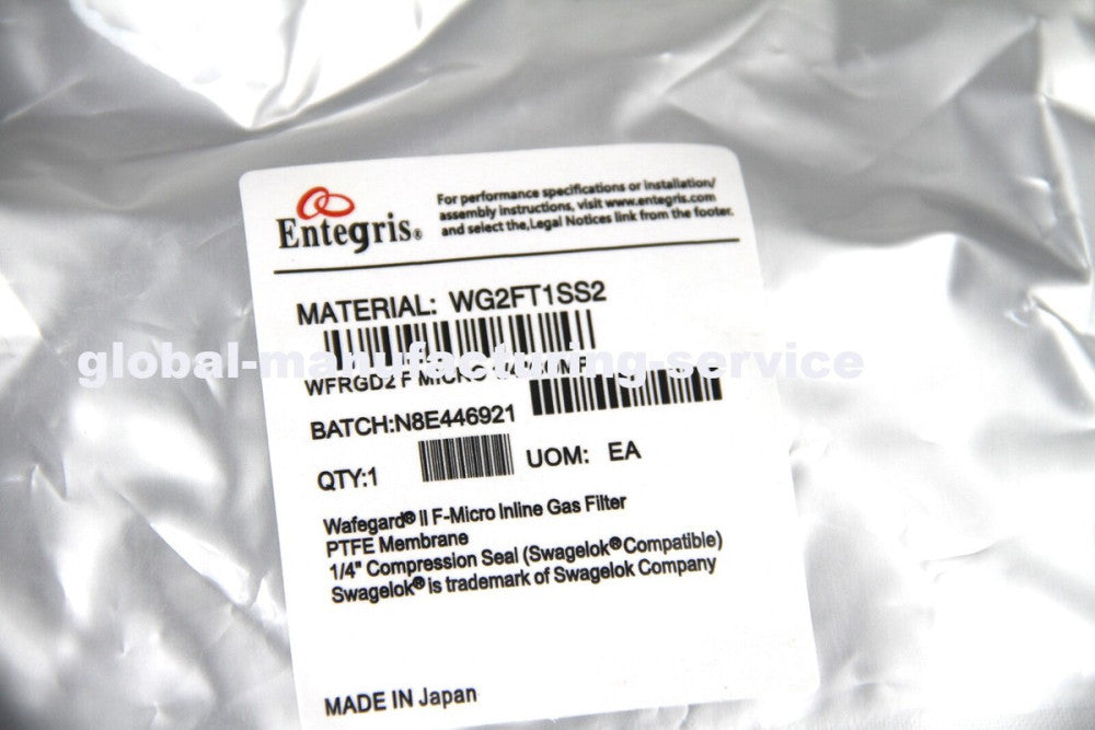 One Brand New ENTEGRIS WG2FT1SS2 Gas Filter