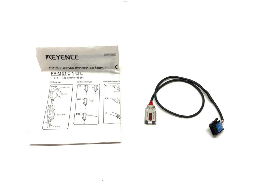 Keyence PR-FB15N3 Self-Contained Flat Reflective Photoelectric Sensor