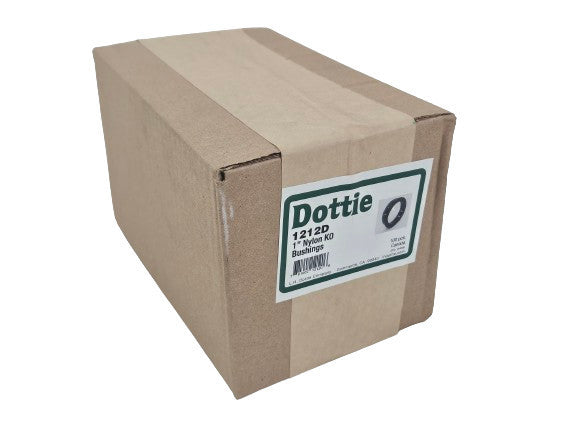 (100) Dottie 1212D 1" Nylon KO Bushings