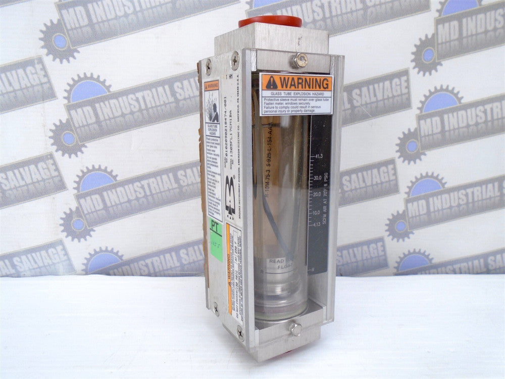 BROOKS - 1305-FL17CM1BA - Variable Area Flowmeter - 4.13-41.3 - 150PSI/250º Max 