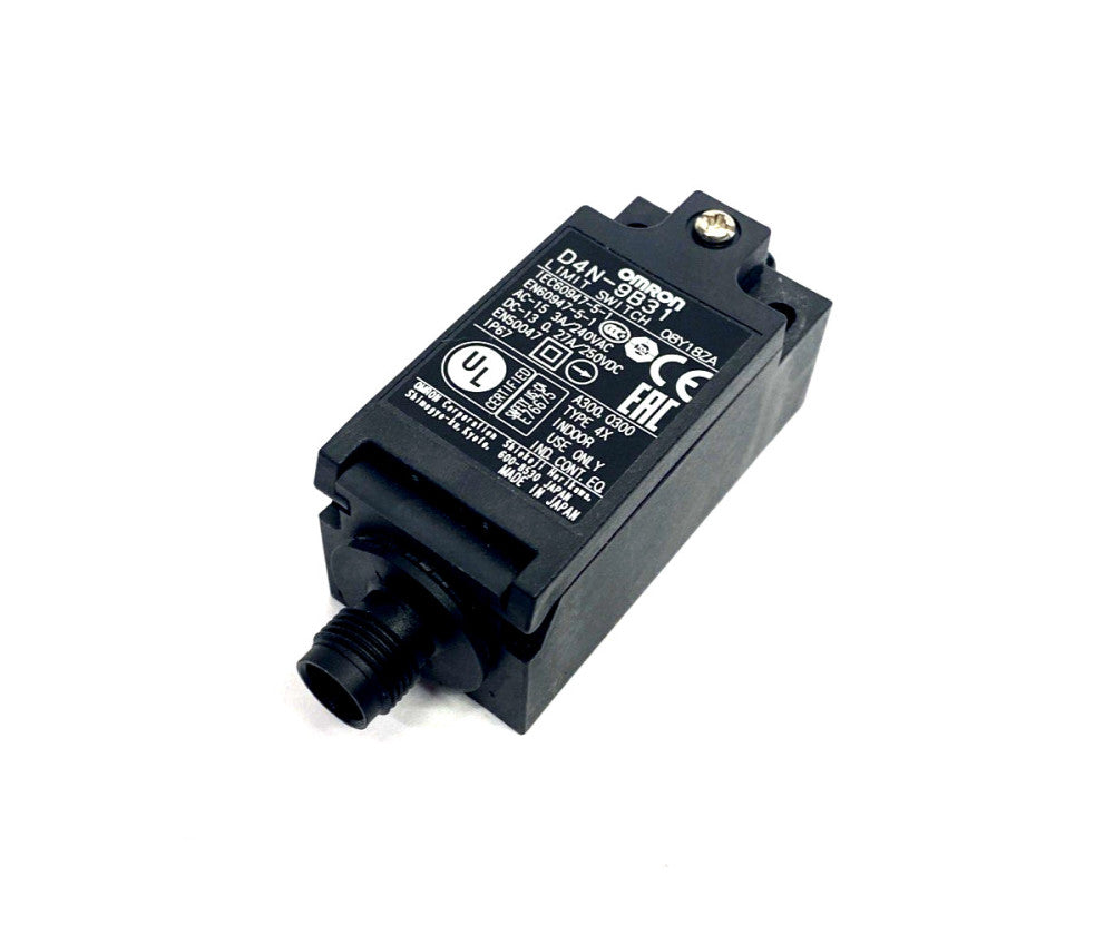 Omron D4N-9B31 Plunger Safety Limit Switch, M12 4Pin