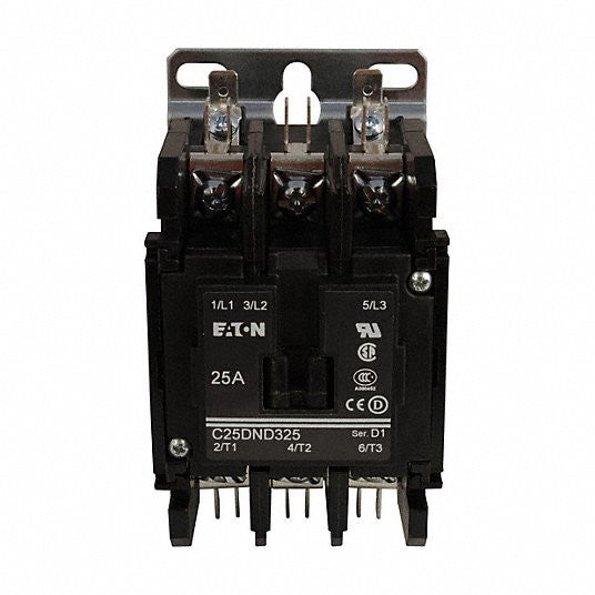 Eaton 3-Pole 25A Definite Purpose Contactor