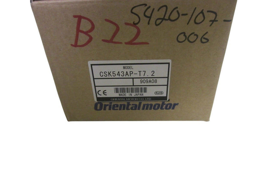 ORIENTAL MOTOR CSK543AP-T7.2 NSMP