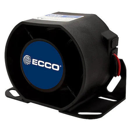 Ecco 840N Back Up Alarm,Black,4-13/64" H