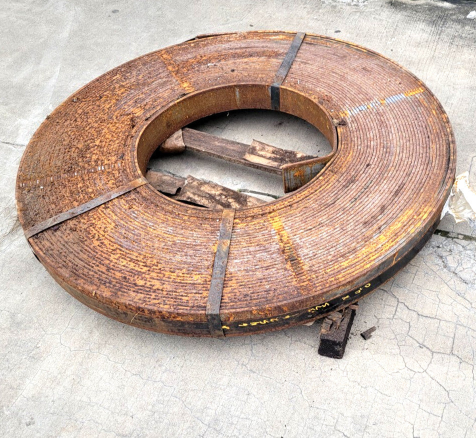 HOT ROLLED STEEL 645261375X40, 0.38" THICKNESS, 52-1/2"X4"