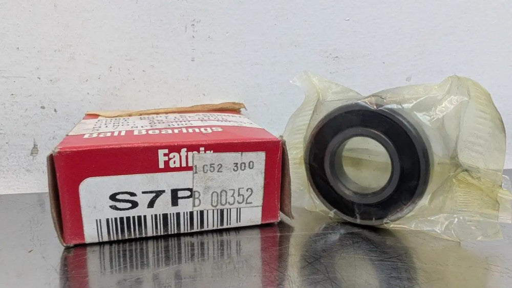 Fafnir S7PP Deep Groove Ball Bearing 0.6250" ID 1.3750" OD 0.3438" Wide