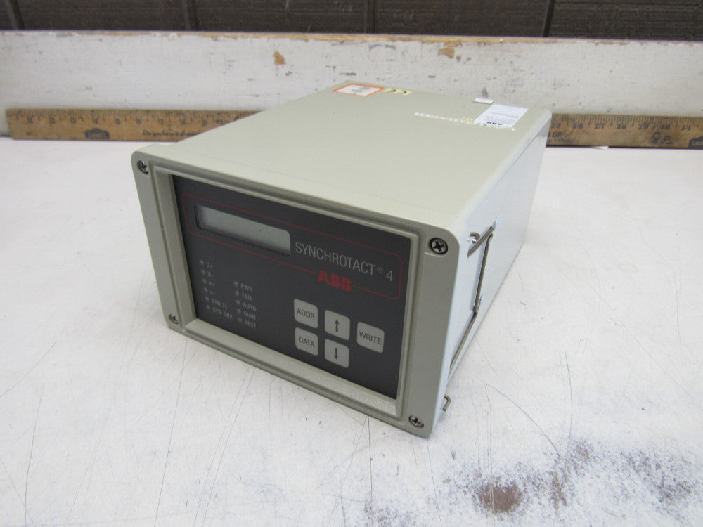 ABB SYNCHROTACT 4 HIEE205019R0004 UNS2980C-Z XLNT USED TAKEOUT MAKE OFFER