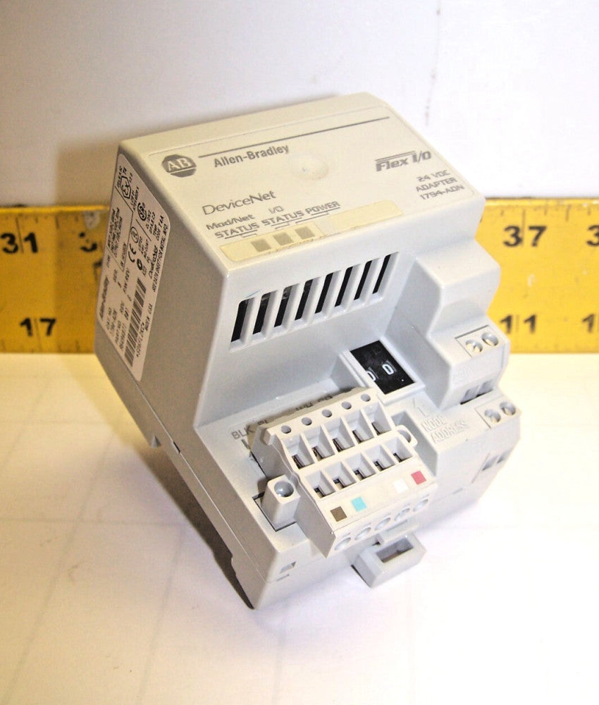 Allen-Bradley Flex I/O Adapter Module 24 VDC  1794-ADN Series B REV. B01