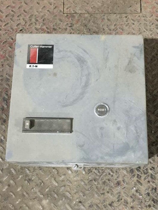 Cutler-Hammer A700 Size 1 AC Multispeed Starter ; 2 Speed 3PH 3/7.5/10HP