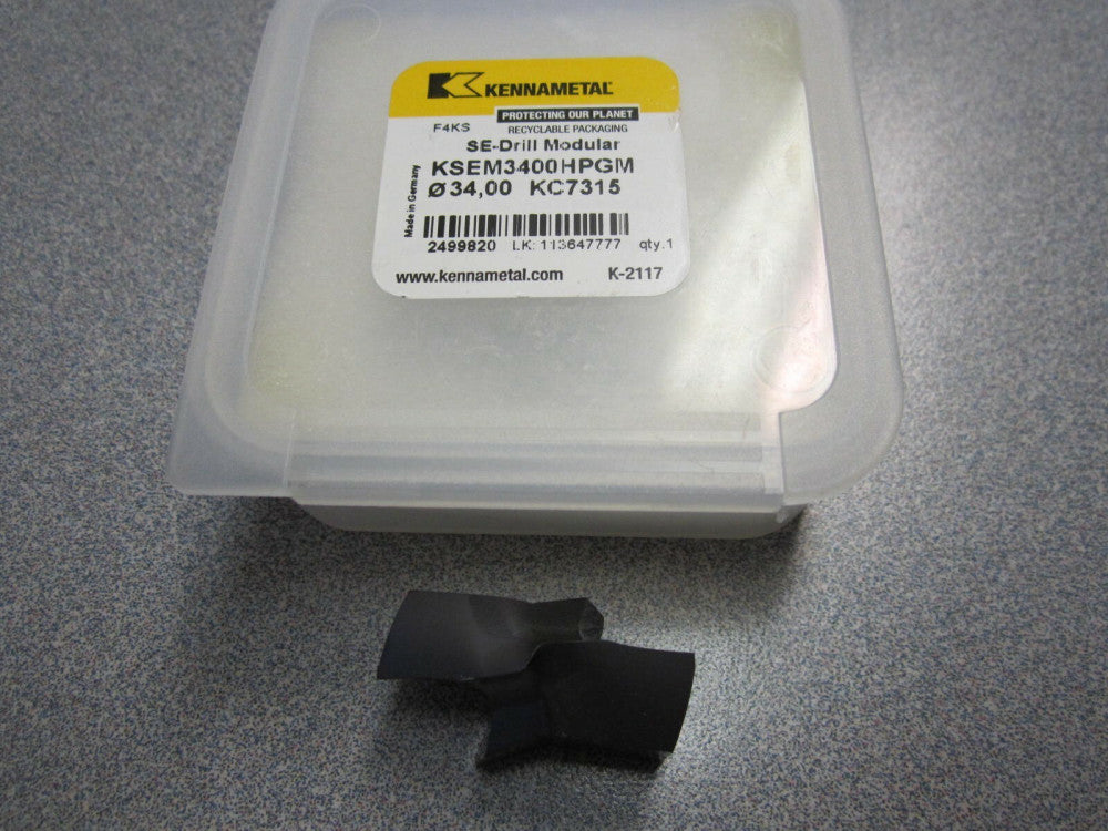 Kennametal (2499820) Carbide KSEM 140 Angle KC7315 HPG Replacement Drill Tips 