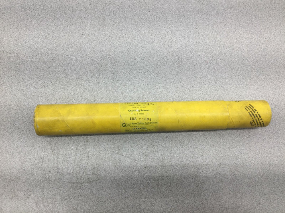 NEW IN BOX MORSE 1 7/16 CHUCKING REAMER HSS 1654 / 21882