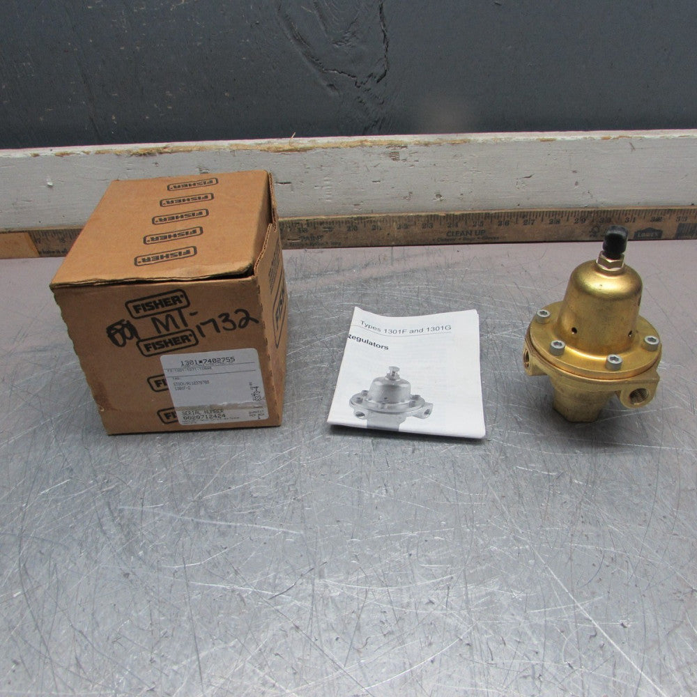 NEW! Fisher 1301F-2, Compressed Natural Gas Regulator, 1/4" , NIB! MAKE OFFER!