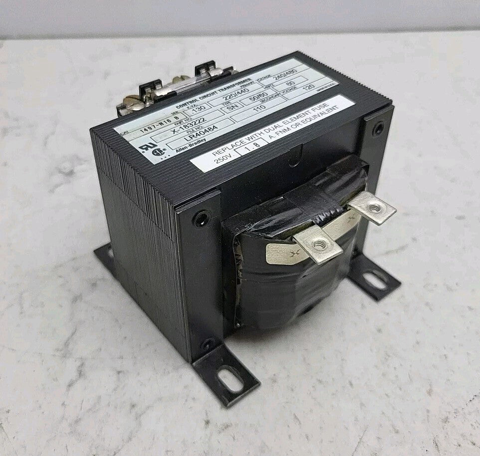 Allen Bradley 1497-N16 Voltage Transformer 130va 240/480v-ac 120v-ac
