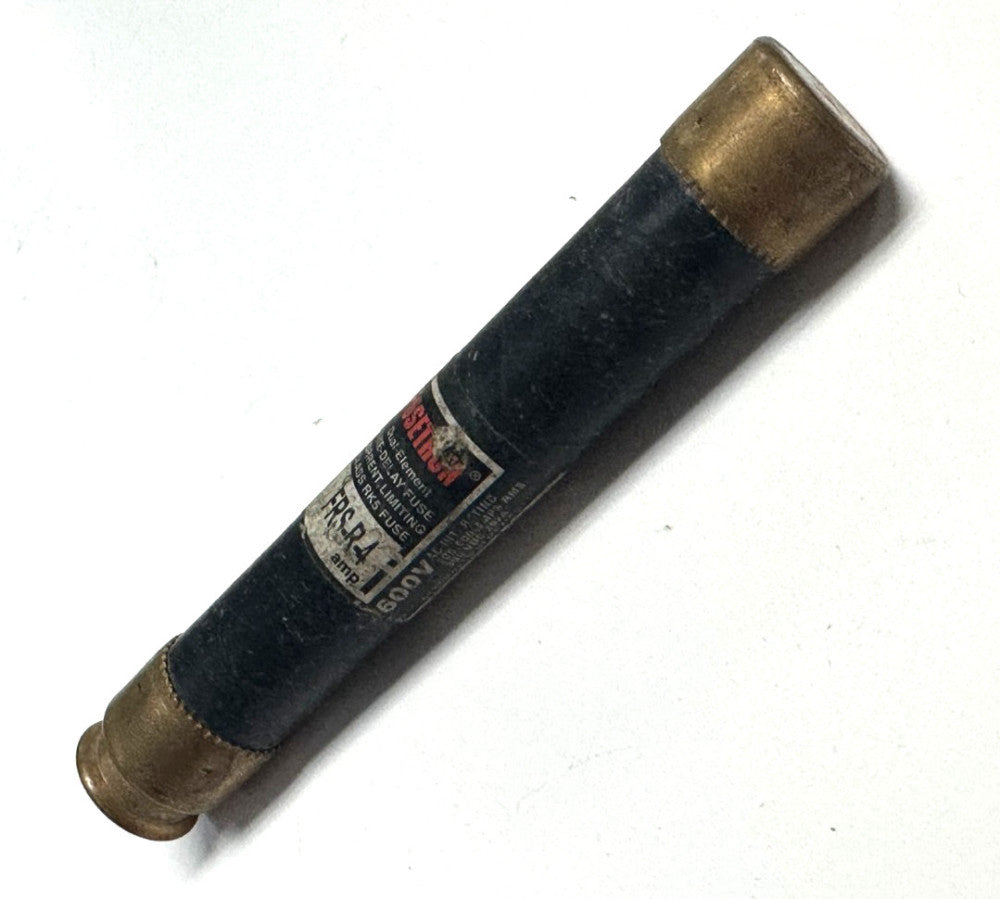 FUSETRON DUAL ELEMENT FRS-R-4 FUSE TIME DELAY CLASS RK5  600V