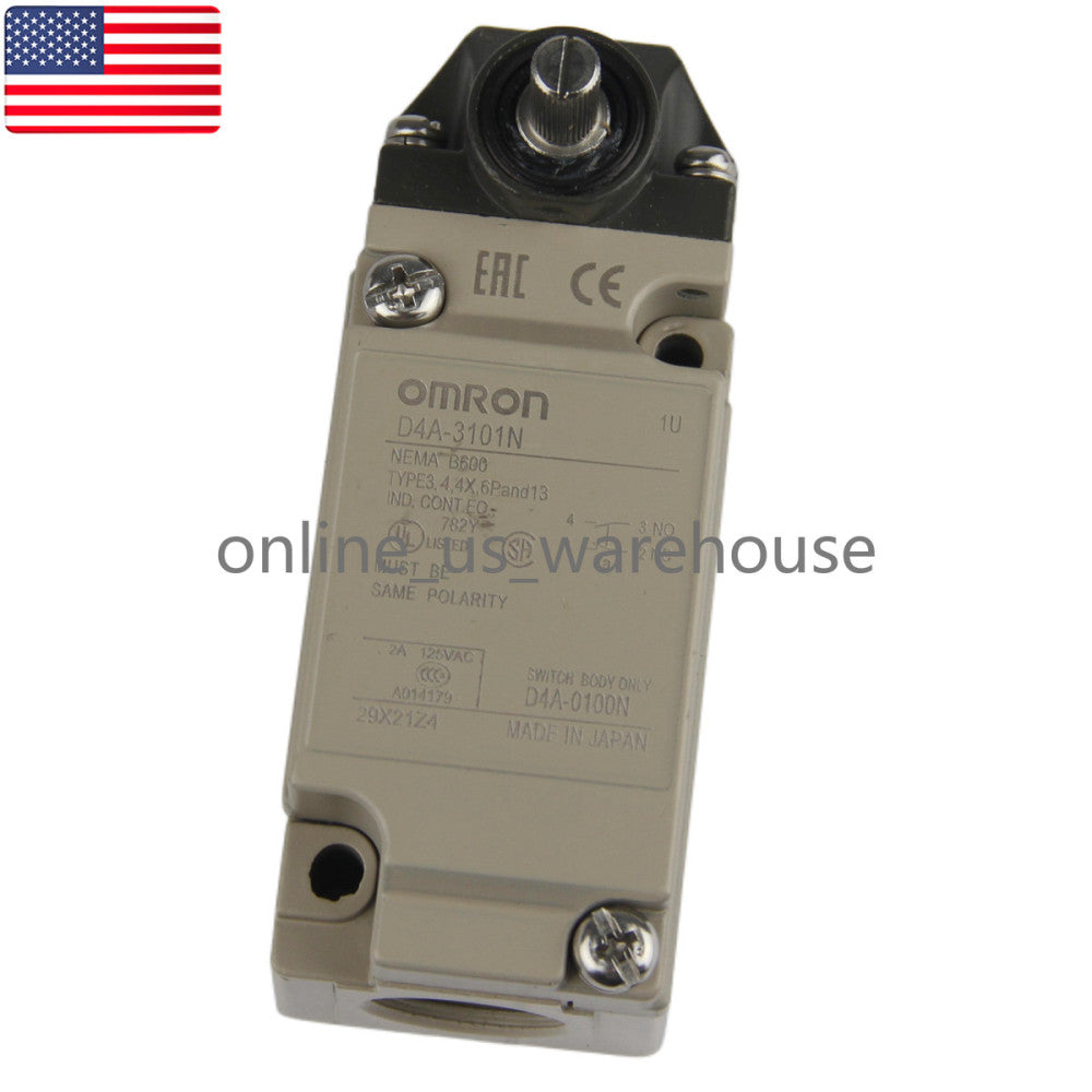 One Brand New Omron D4A-3101N Limit Switch - US Stock