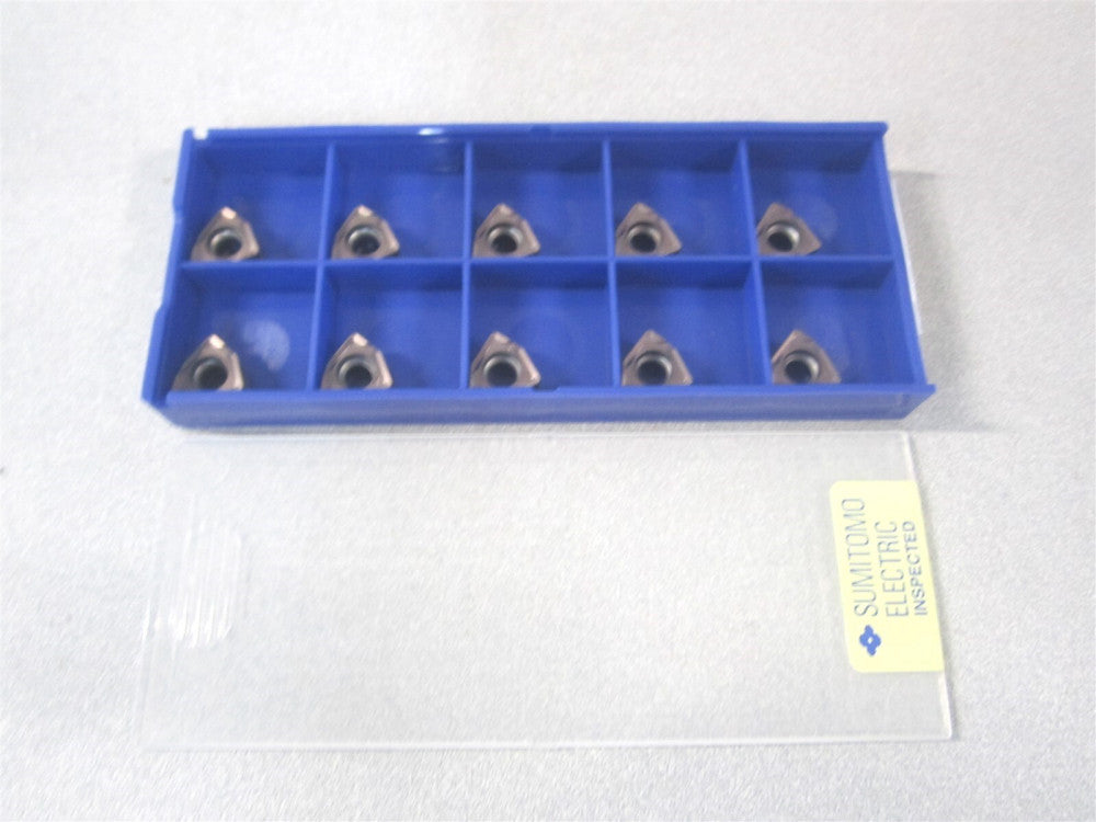 Sumitomo (XNMU060616PNER-H-ACK200) Triangle Carbide Milling Insert - Pack of 10 