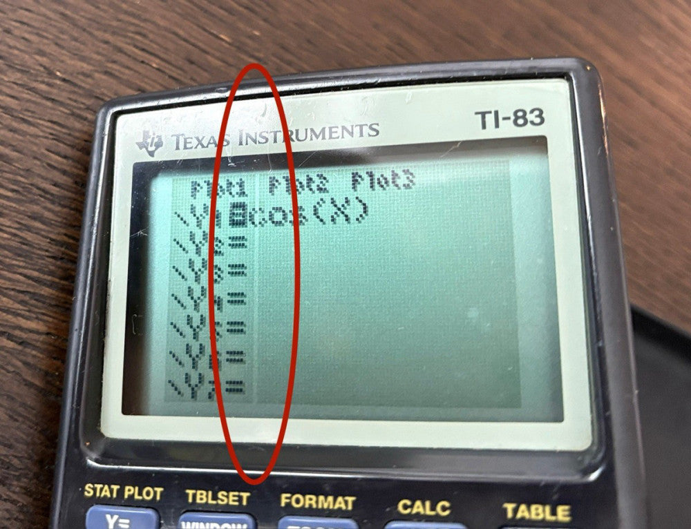 Texas Instruments TI-83 Graphing Calculator w/Cover Tested AS IS Works 1