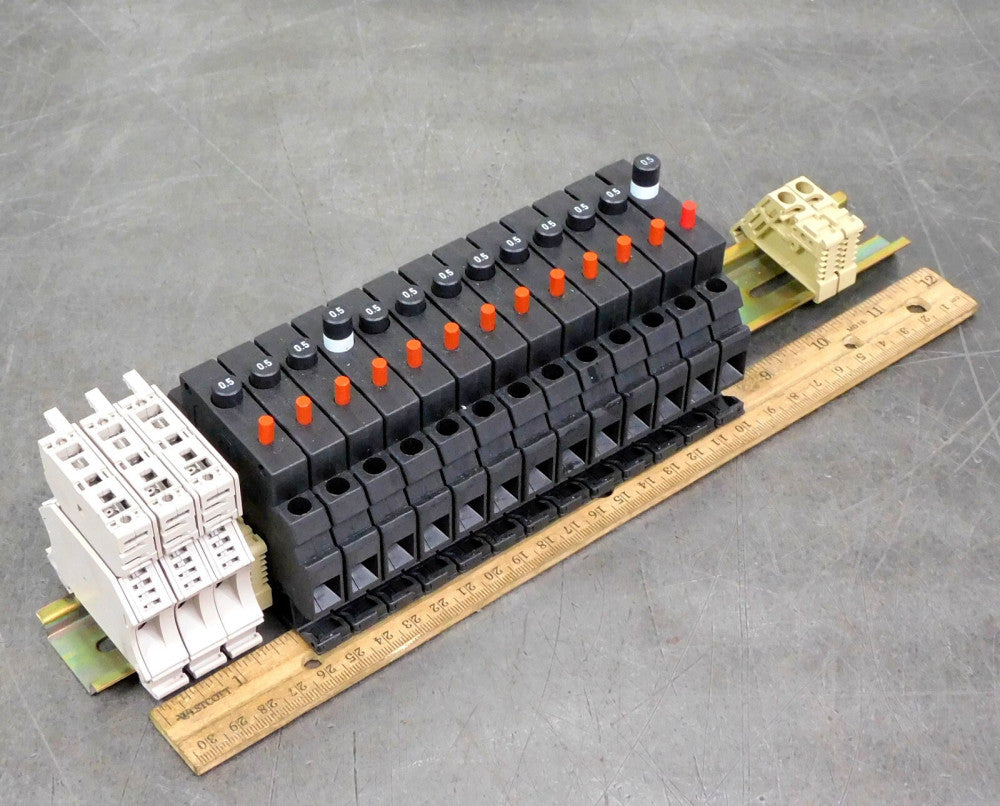 Allen Bradley 1492-GH005 Circuit Breaker Weidmuller WSI6/2 & EW35 Terminal DIN