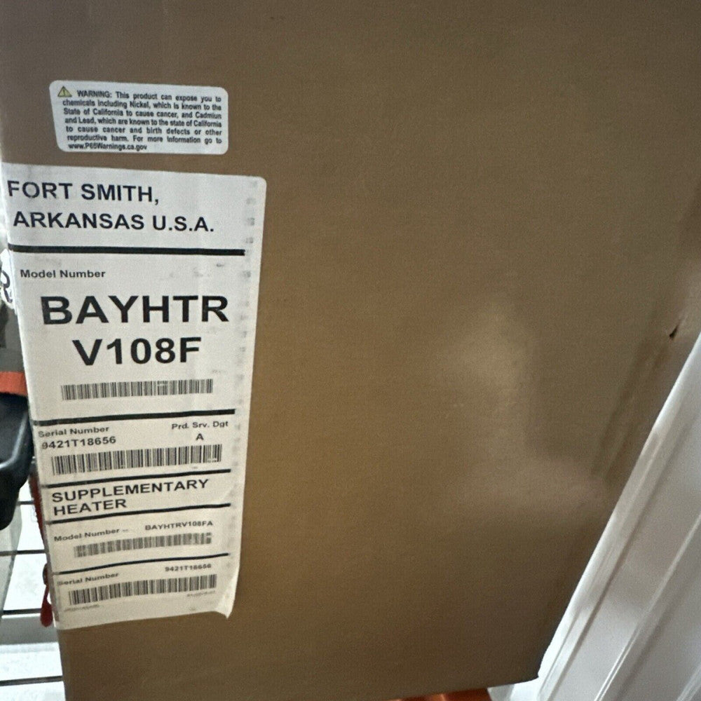 NEW Trane BAYHTRV108F TRQ 6.0/8.0 KW HEATER 208/230 1PH ( G1-1)