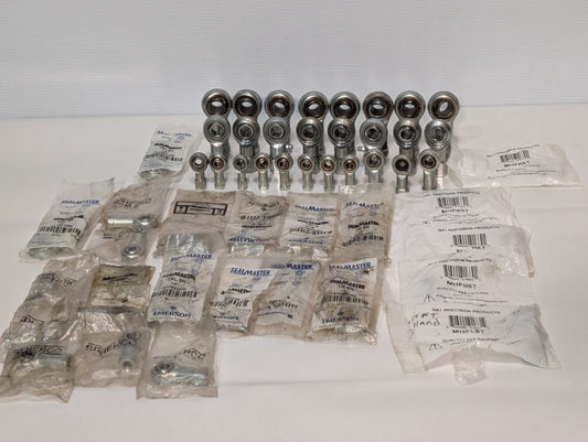 40+ Asstd rod ends, spherical bearings, QA1 MHFL6T, Sealmaster TR-8N, More