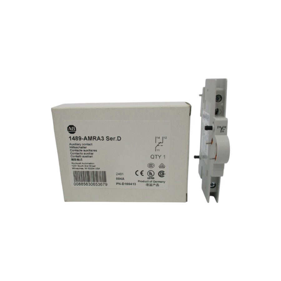 ALLEN BRADLEY 1489-AMRA3 SER. D 480VAC 1A (WH) NSMP