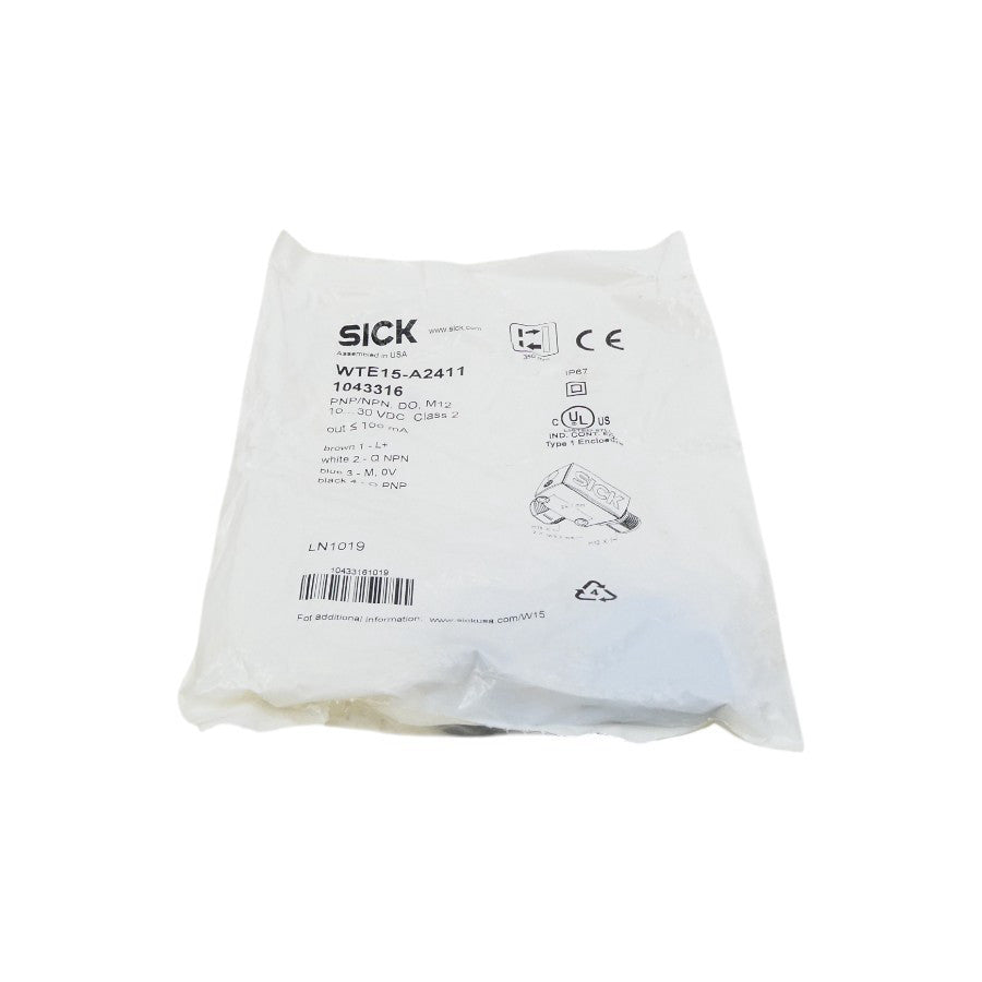 SICK WTE15-A2411 1043316 10-30VDC NSMP