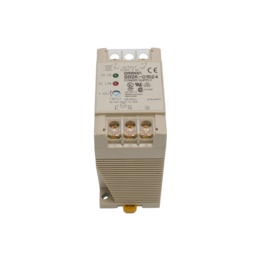 OMRON S82K-01524 100-240VAC 0.45A (AS IS) NSNP