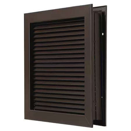 National Guard L-700-Rxdkb-12X18 Louver, Dk Bronze, 12X18