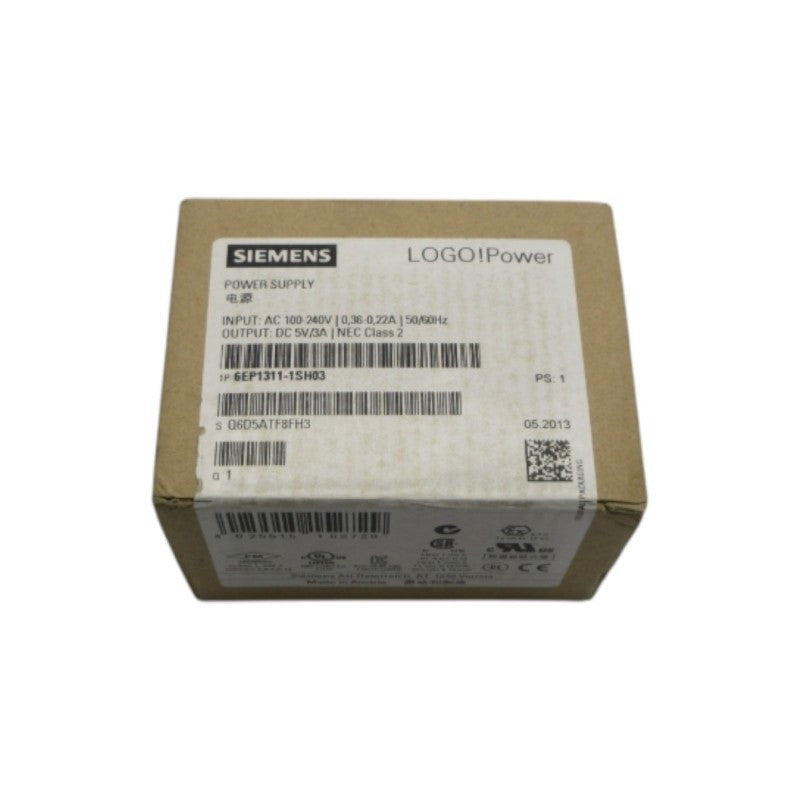 SIEMENS 6EP1311-1SH03 100-240V 0.36-0.22A NSFS