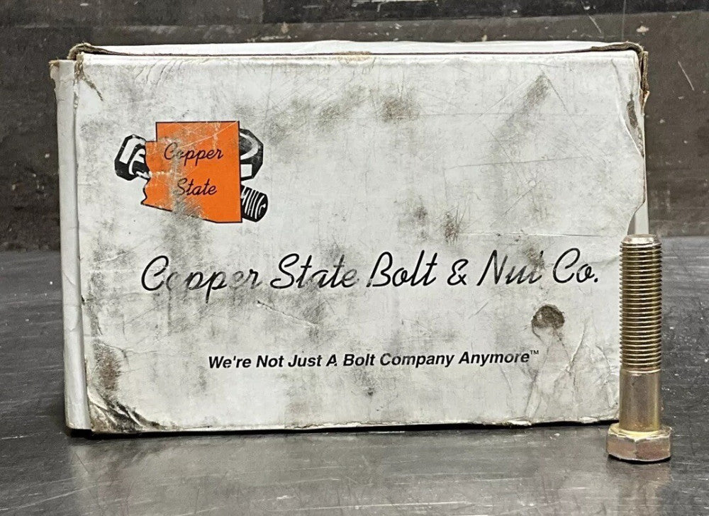 Copper State Bolt and nut Co 100 3/8-24 X 1 3/4  CAP SCR Zinc Nos Surplus