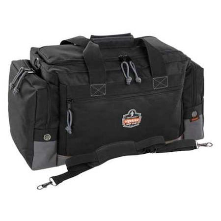 Ergodyne Gb5116 Duffel Bag, Black, Polyester, 4 Pockets