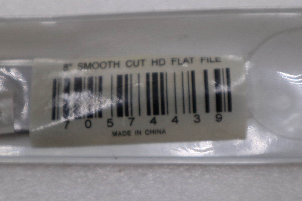 LOT OF 5 - Grobet 8" Smooth Cut Flat American Pattern File USA STOCK H711A