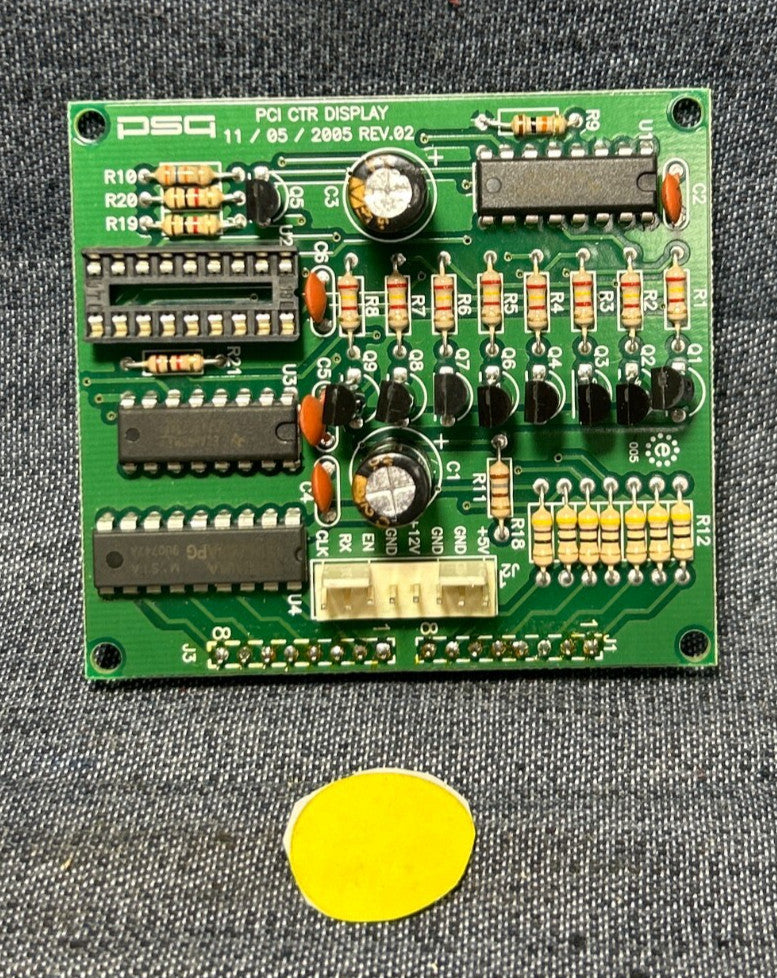 PSG PCI CTR DISPLAY CIRCUIT BOARD  REV 02