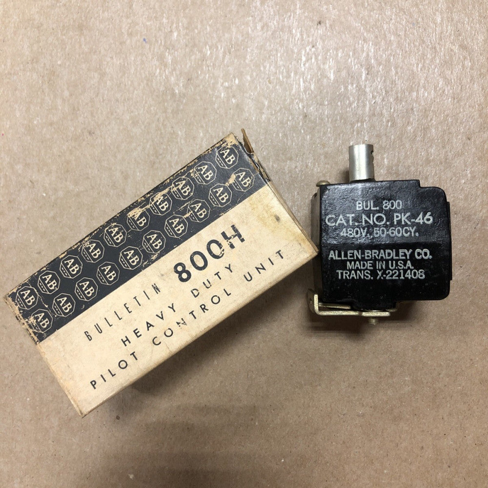 ALLEN BRADLEY 800H-PK46R SER. A (BK/YL) NSMP G111