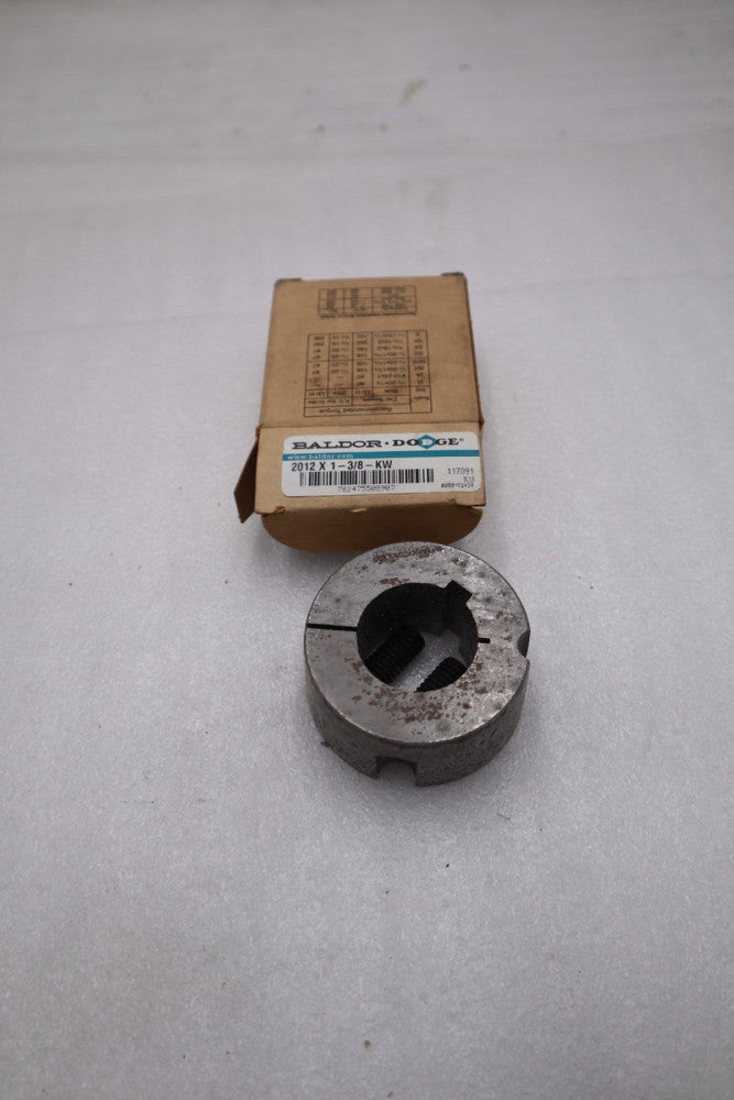 LOT OF 2 - DODGE 2012 x 1-3/8-KW Taper Lock Bushing STOCK H317A