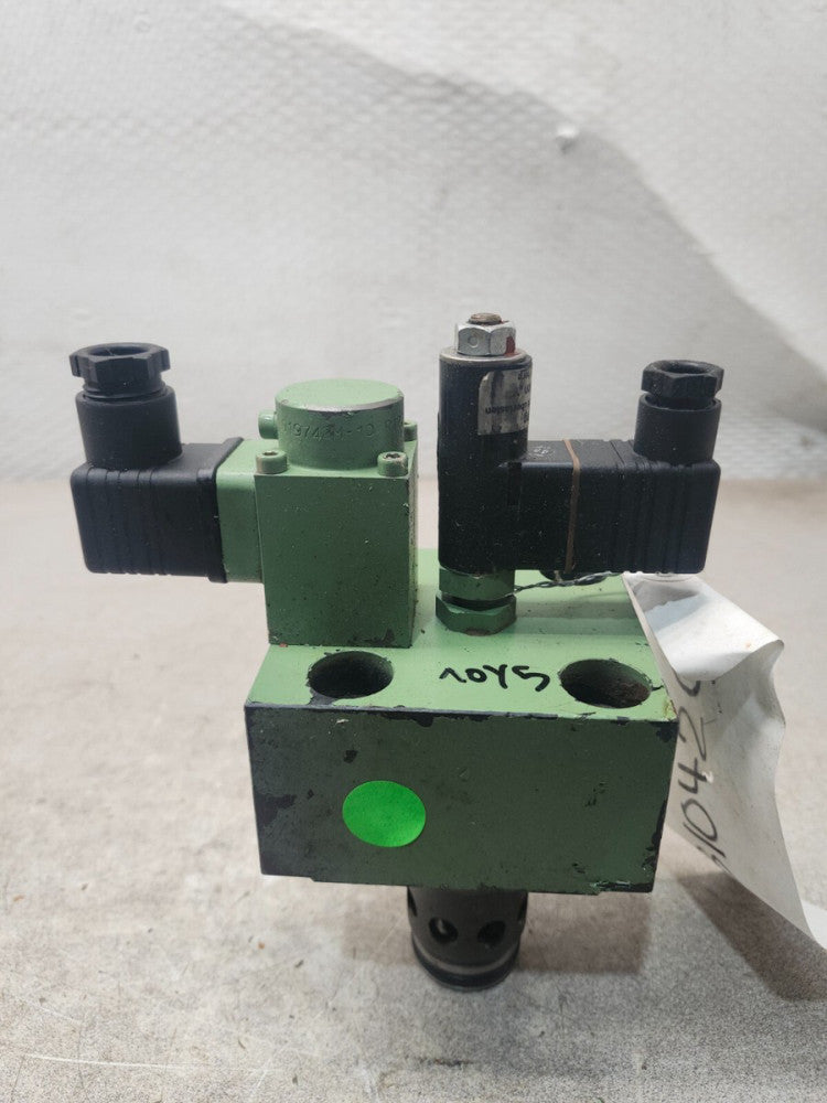 USED LAEIS BUCHER HYDRAULICS VALVE 00558891, 912912, S47