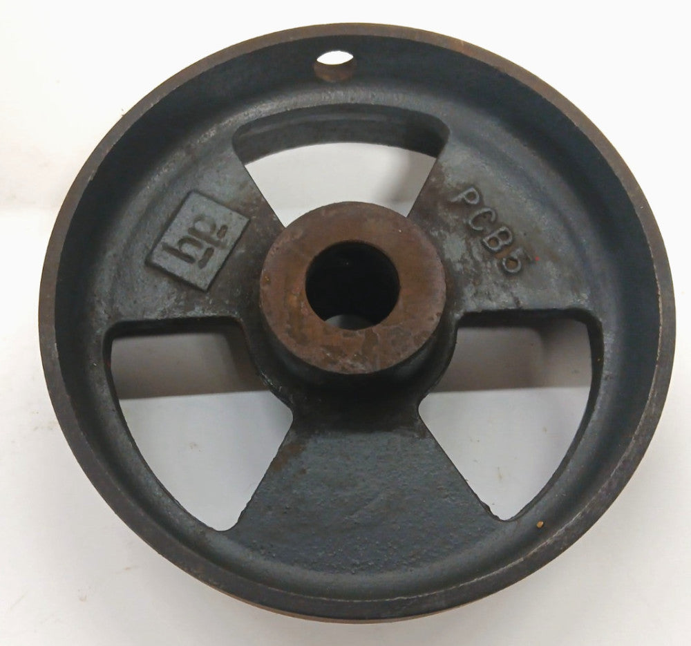 HP PCB5 CAST IRON FIXED BORE V-BELT PULLEY OD 5" BORE ID 3/4" BORE OD 1-1/2"
