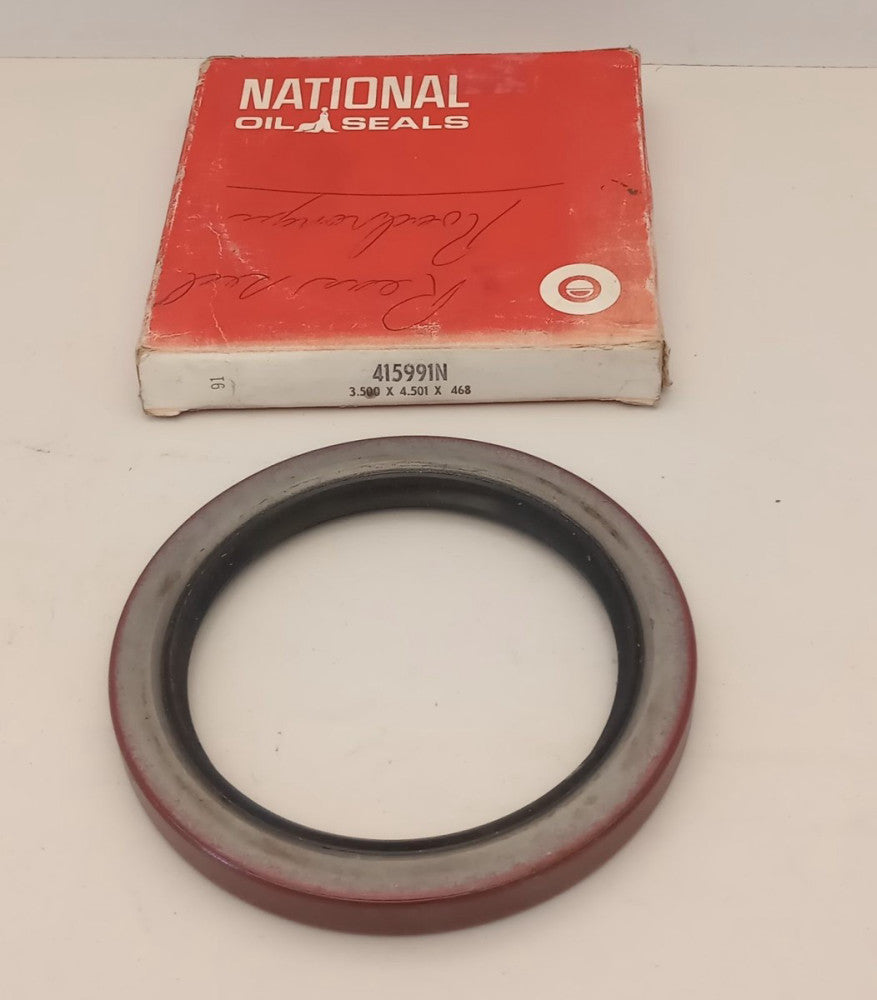 National 415991N Oil Seal 3.50" ID X 4.501" OD X .468" W 34891
