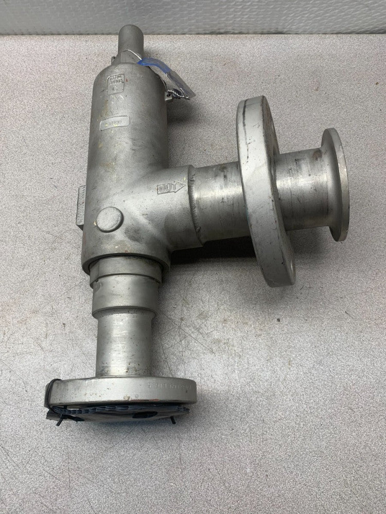 NEW FARRIS ENGINEERING SIZE 1.5X2.5 RELIEF VALVE 150 SET PRESS. 27GA46-120/S4