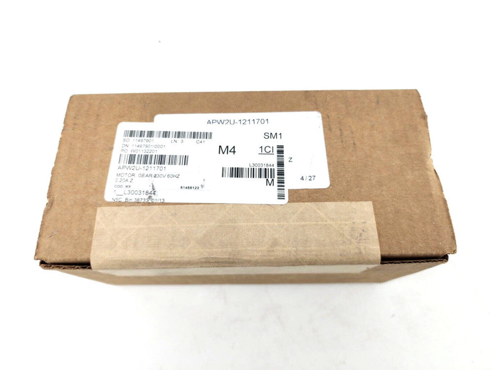 APW Wyott 1211701 Motor Gear 230V 60HZ 2U-1211701 Sealed APW2U-1211701