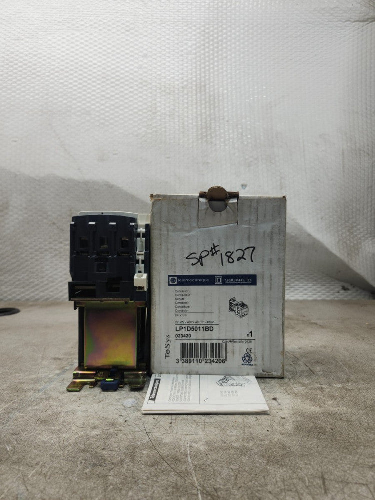NEW IN BOX SQUARE D CONTACTOR LP1D5011BD