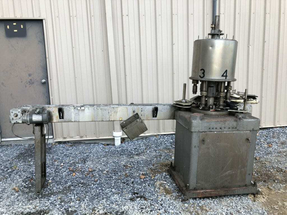 Bottle Capping System 50HP 1750RPM 3 Phase w/ 120" X 5" X 41" Belt Conveyor