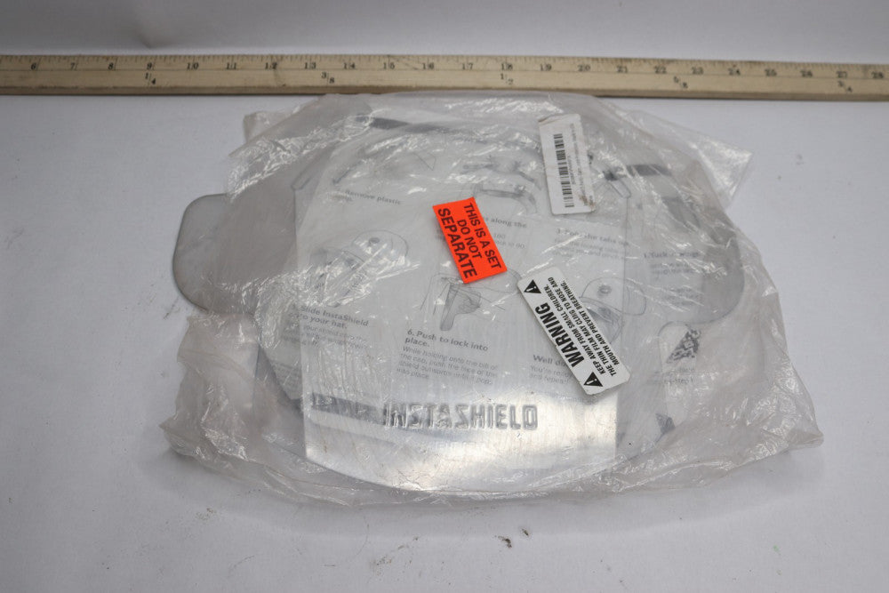 (5-Pk) InstaShield Face Shield Clear For Hat