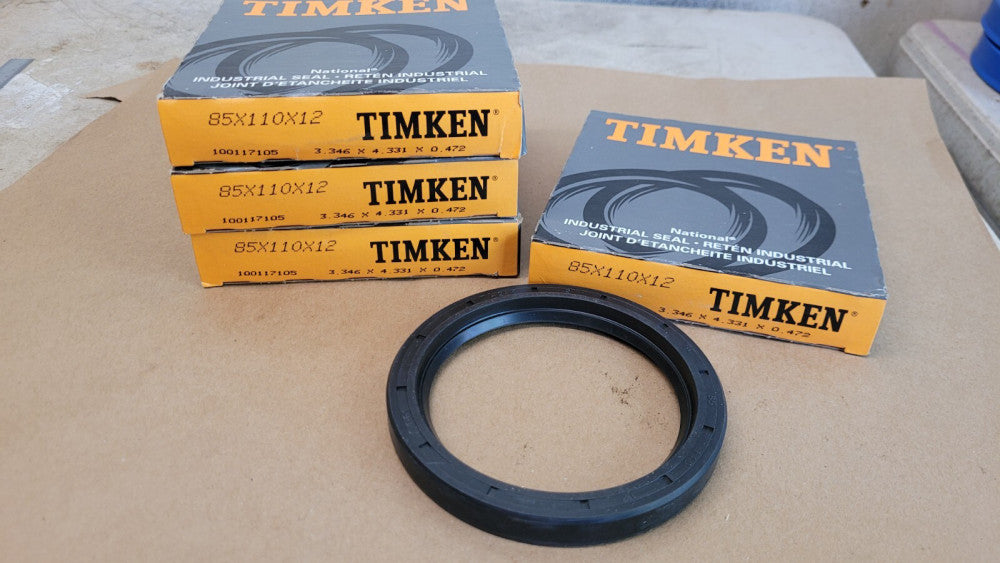 Lot Of 4 Timken 85X110X12 Oil Seals