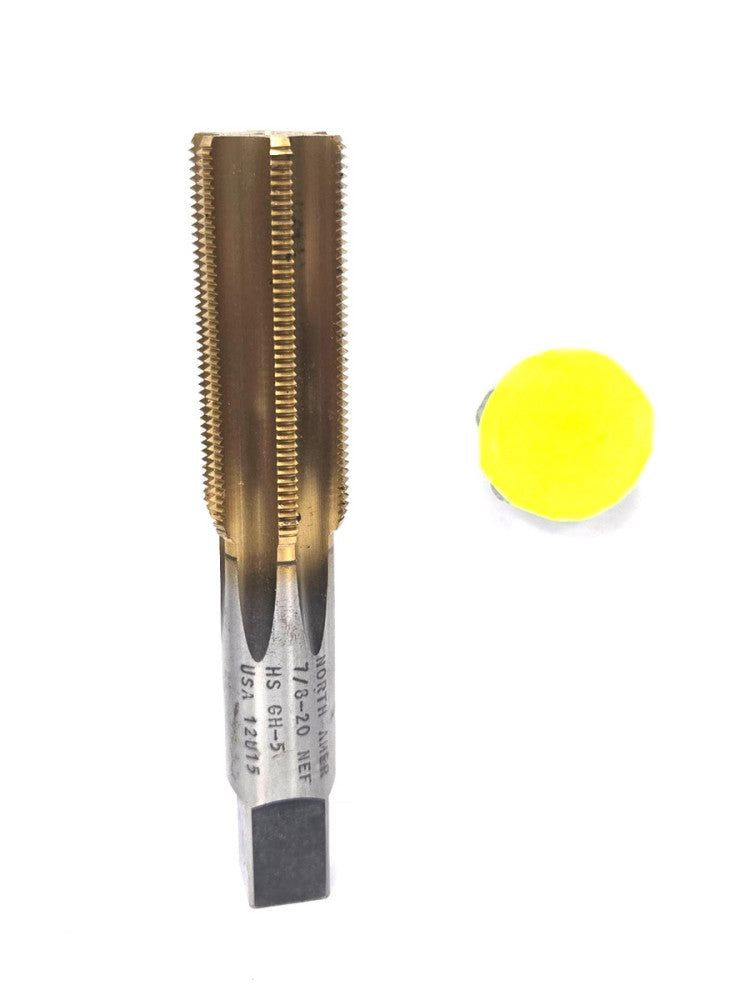 NORTH AMERICAN STRAIGHT FLUTE BOTTOMING CHAMFER TAP*** 7/8-20; NEF; GH5